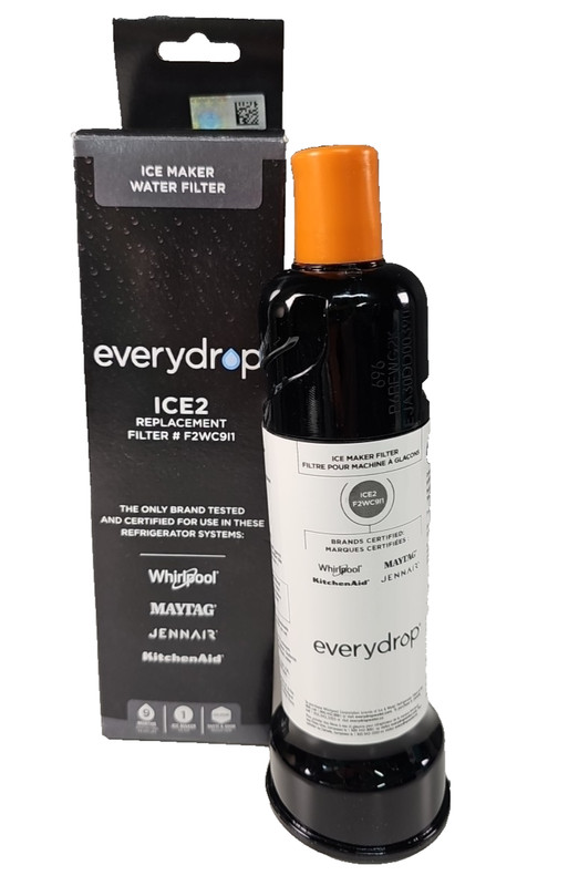EveryDrop Ice2 Replacement Filter, Ice Maker Whirlpool Maytag Jennair KitchenAid
