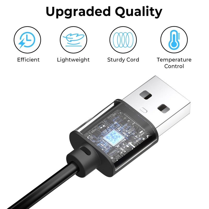 Charging Cable for Philips Sonicare Cordless Power Flosser 3000 Black gallery