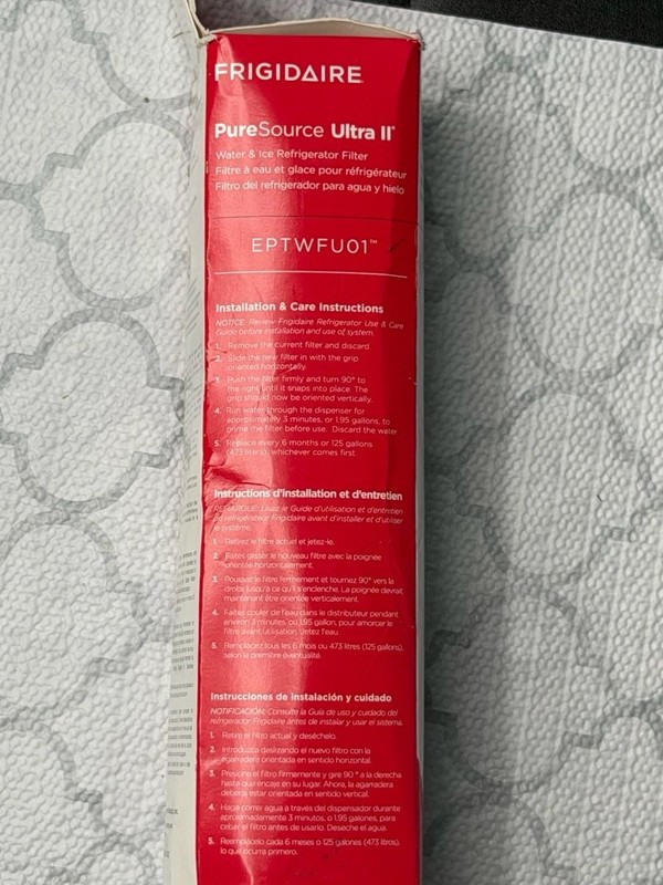 Frigidaire PureSource Ultra II Refrigerator Water Filter EPTWFU01 gallery