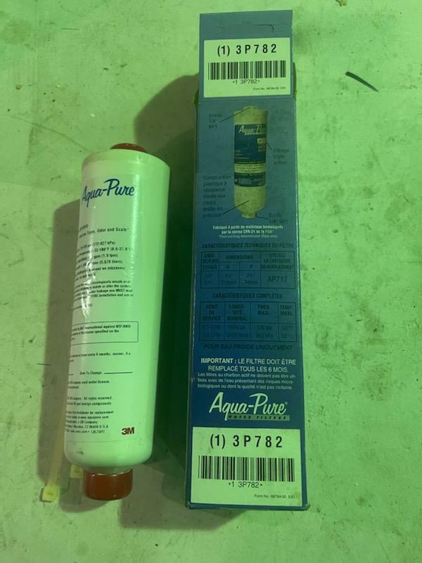 Aqua Pure 3P782 Inline Water Filter, Connection 1/4 in FPT
