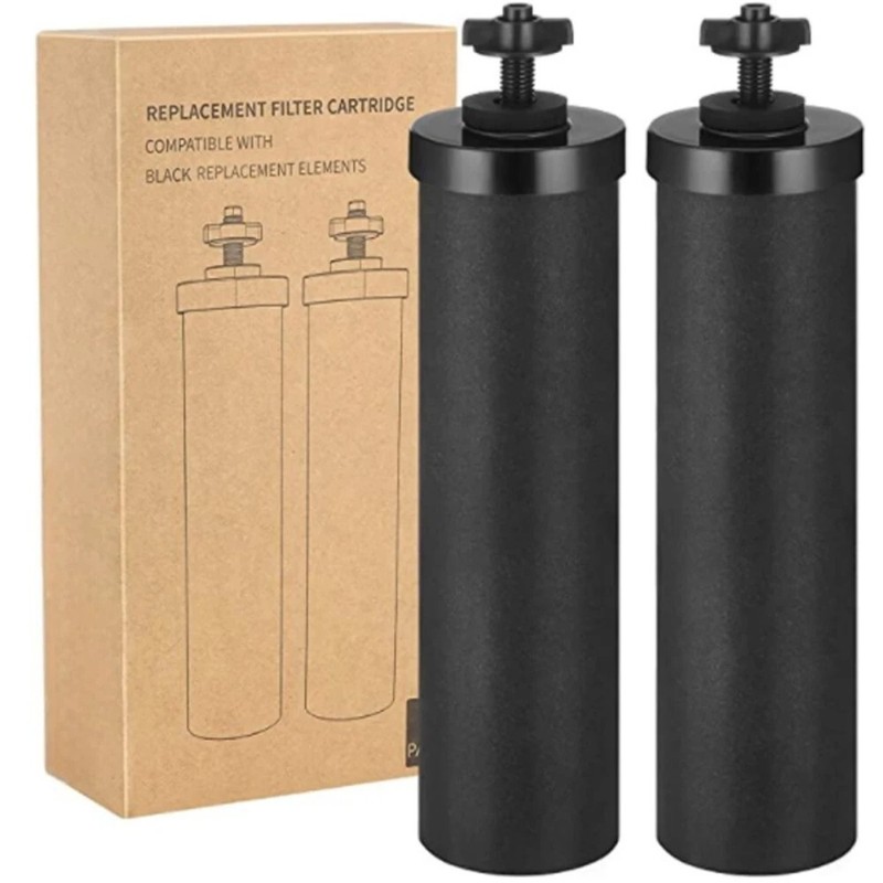 Berkey BB9-2 Water Filter Replacement Black Activated Carbon Travel Big Royal