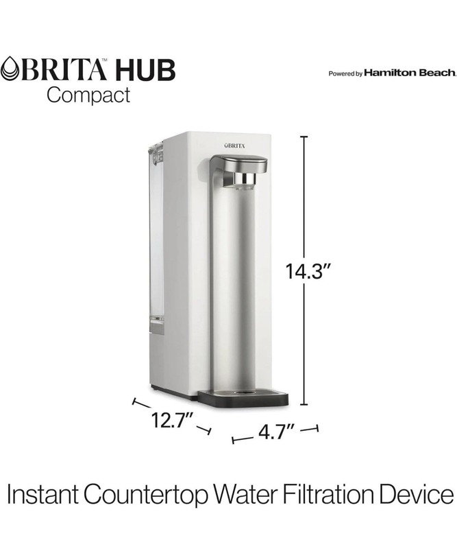 Brita Hub Compact Instant Powerful Countertop Water Filter System, 87344 gallery