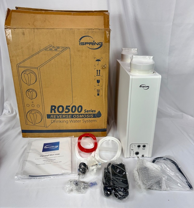 iSpring RO500AK-ORB, NSF Certified Tankless Reverse Osmosis Water Filter System