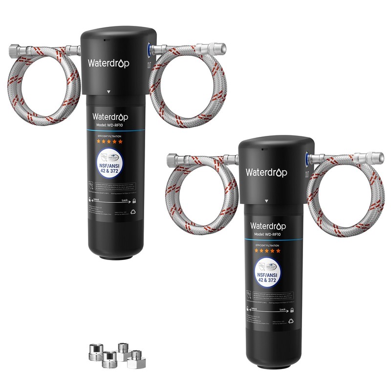 Waterdrop 10UA Under Sink Water Filter System,8K Gallons (2)