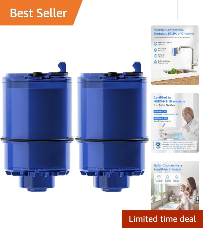 Advanced Carbon Fiber Water Filter Set – NSF Certified for Smooth Flow & Quality