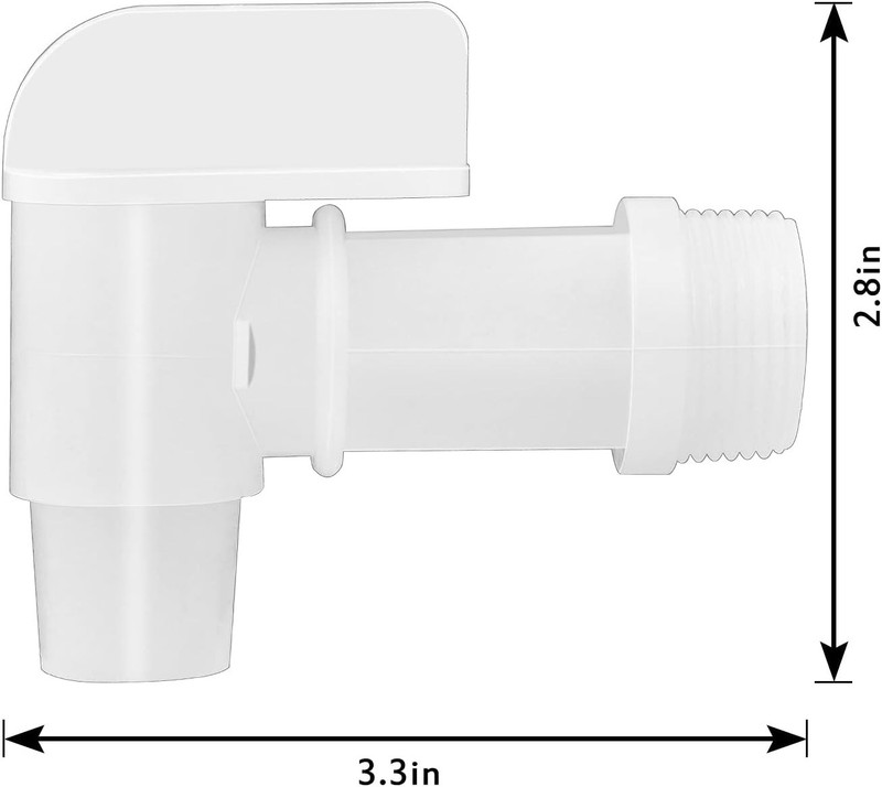 Plastic Faucet Spigot Drum Faucet, 3/4 NPT Spigot Faucet for Water Jug, 1 Inch gallery