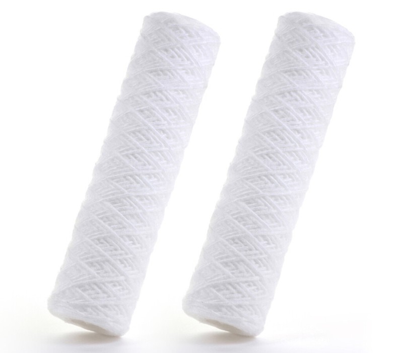 FXWSC Compatible Universal Whole House Sediment String Wound Water Filter, 10 μm