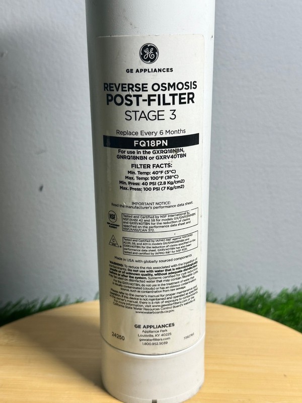NEW GE Appliances FQ18PN Reverse Osmosis Stage 3 Water Pre-Filter ONLY FreeShip gallery