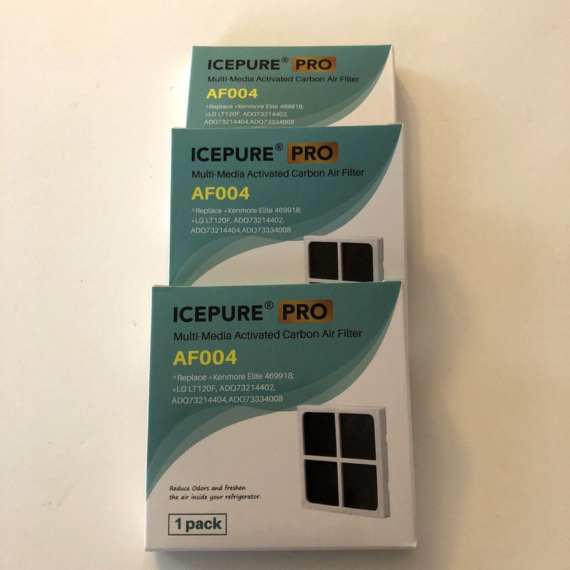 3 IcePure Pro Air Filters Activated Carbon Air Filter AF004 3 Packages