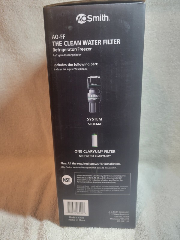 AO Smith AO-FF Advanced Single-Stage Carbon Under Sink Filtration System Advance gallery