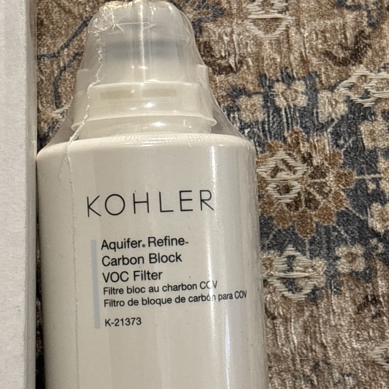 K-21373-NA Kohler Aquifer Refine Carbon Block Replacement Filter