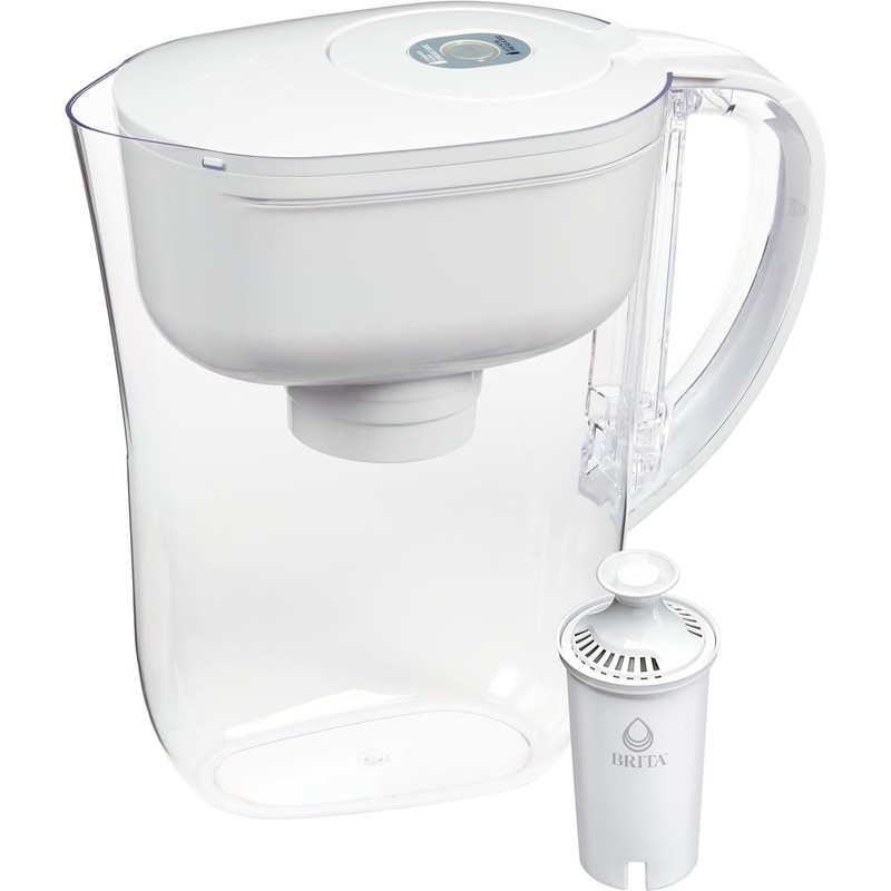 METRO WATER FILTER PITCHER SmartLight Change Indicator Plastic Water Bottles