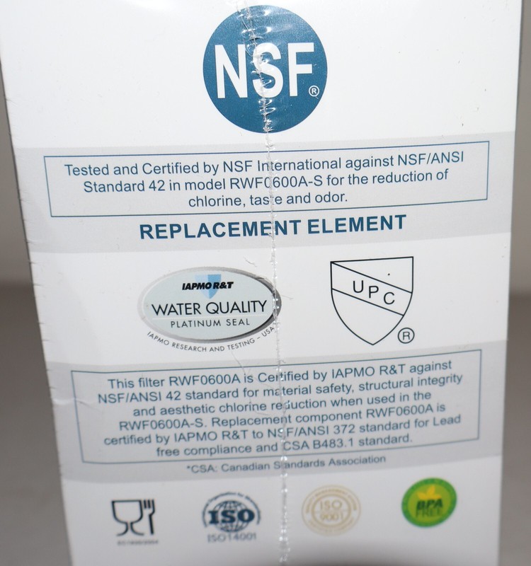 Golden Icepure rwf0600a Water Filter: 3 Pack - Individually sealed gallery