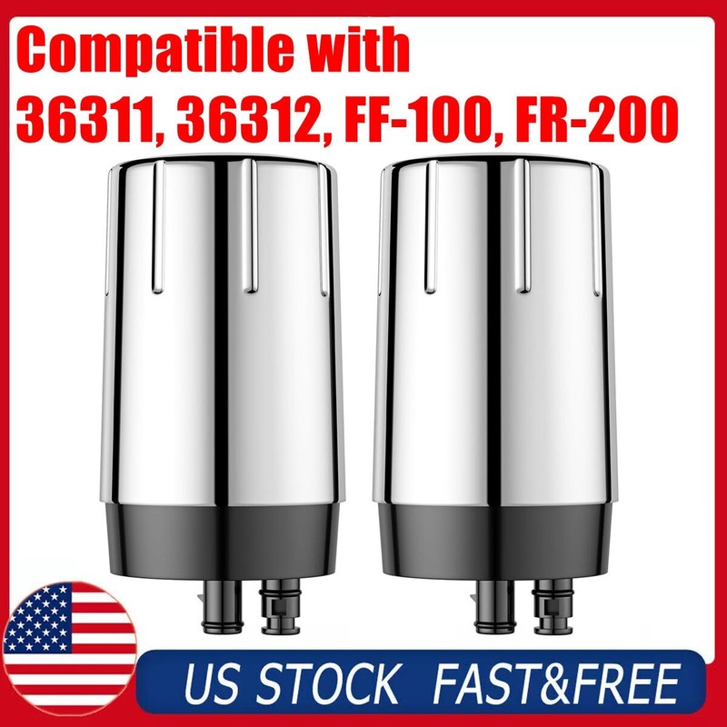 2PK Faucet Water Filter Replacement For All Brita 36311, 36312, FF-100, FR-200