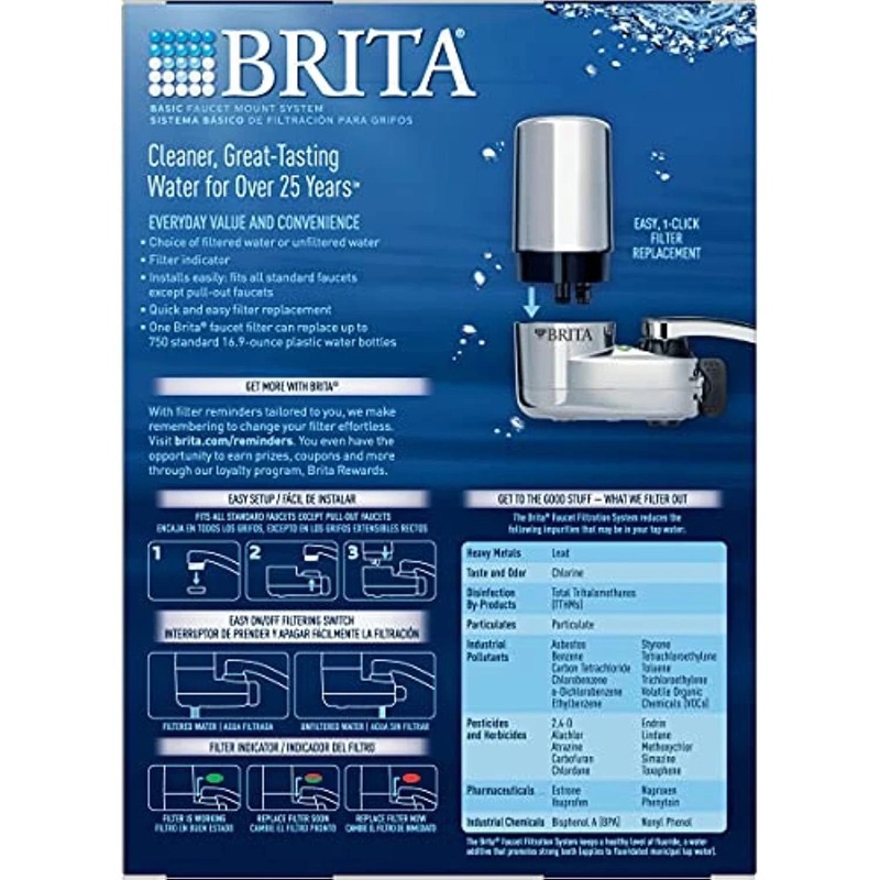Brita Basic Faucet Mount System Chrome gallery