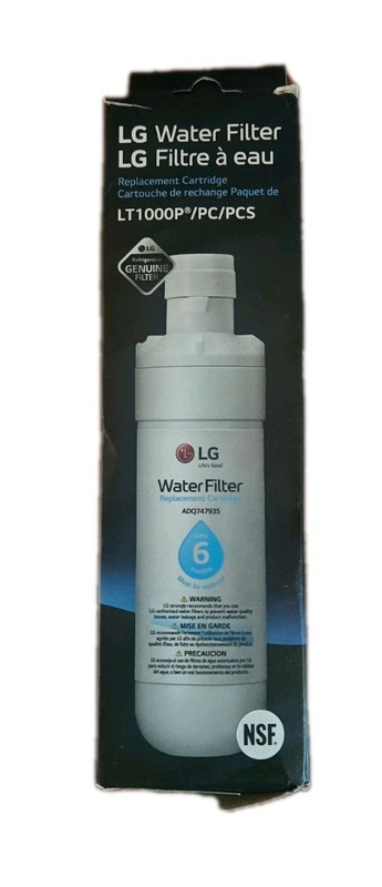 Genuine LG Water Filter Replacement Cartridge LT1000P/PC/PCS – New Sealed