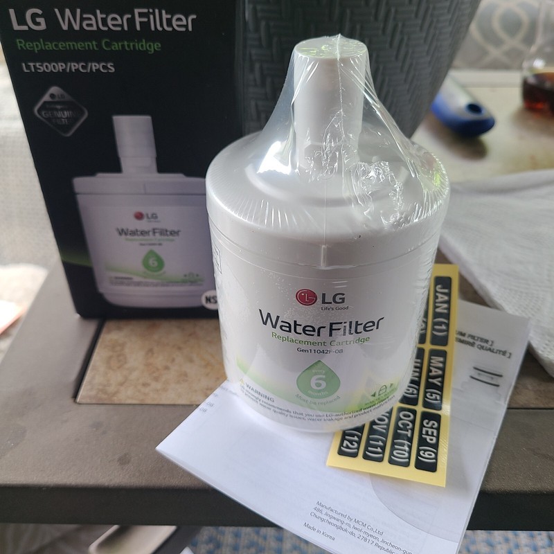 LG Water Filter LT500P Replacement Cartridge –