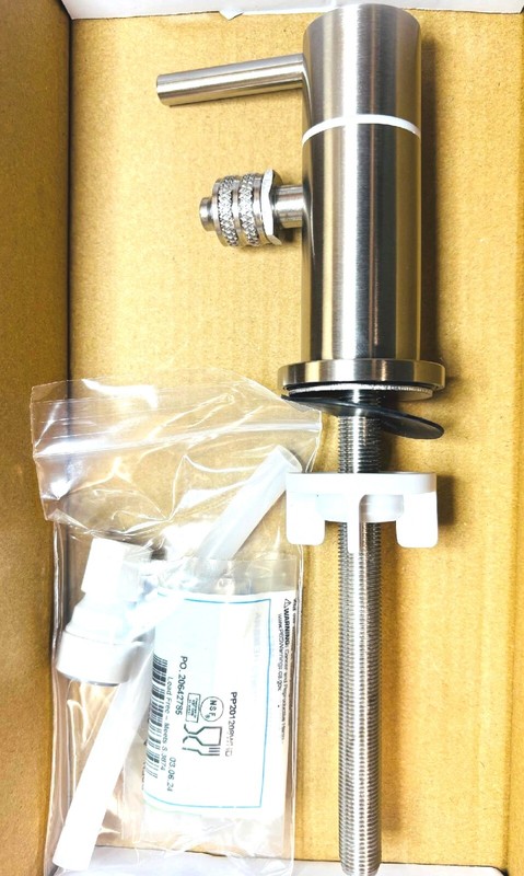 Enagic Kangen Leveluk Cold Water Faucet Chrome Branch Supply Stop Valve NEW