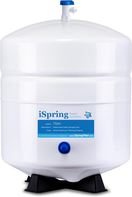 T32M Pressurized Water Storage Tank with Ball Valve for Reverse Osmosis RO Syste gallery