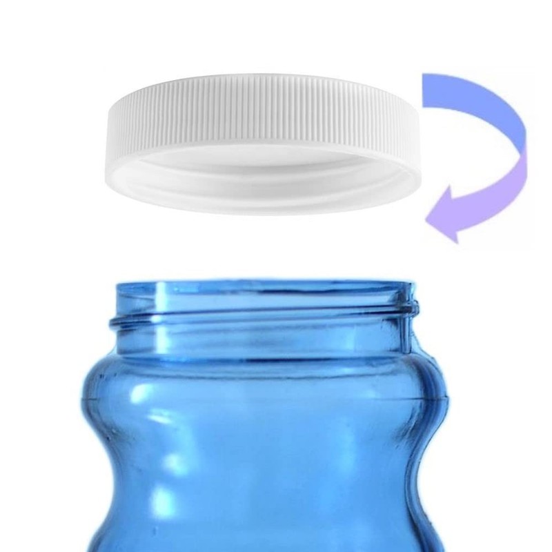 Screw-On Caps Compatible with 1-5 Gallon Bluewave, New Wave 48mm, White gallery