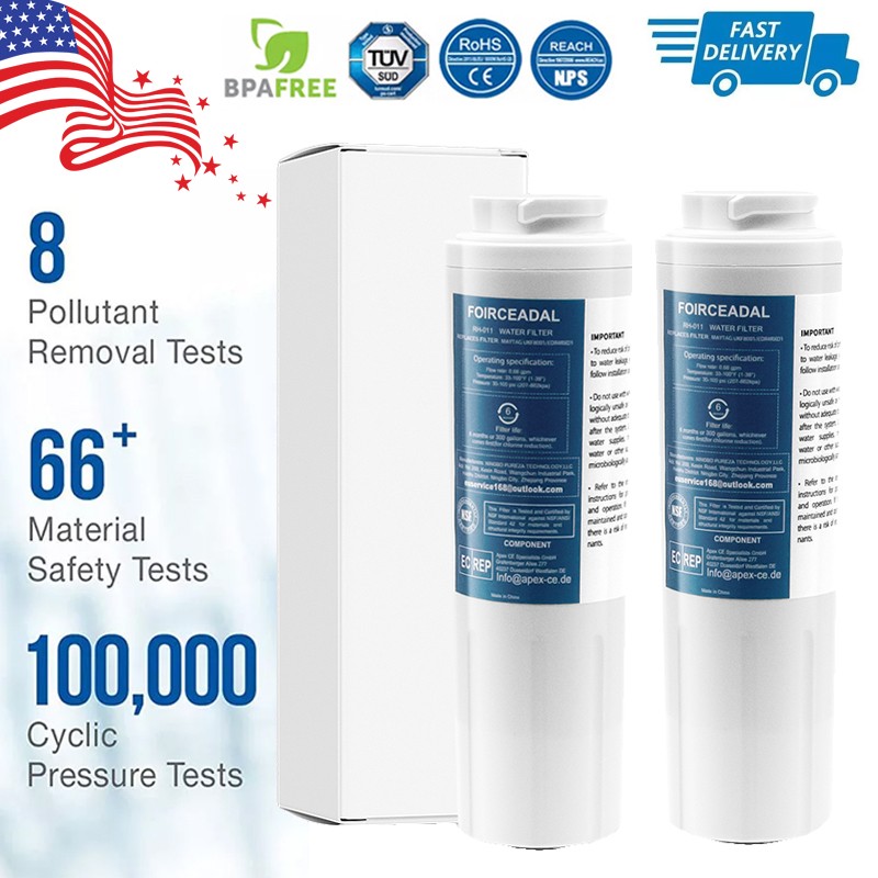 2 PACK For Maytag UKF8001 RFC0900A UKF8001P UKF8001AXX-750 Water & Ice Filter