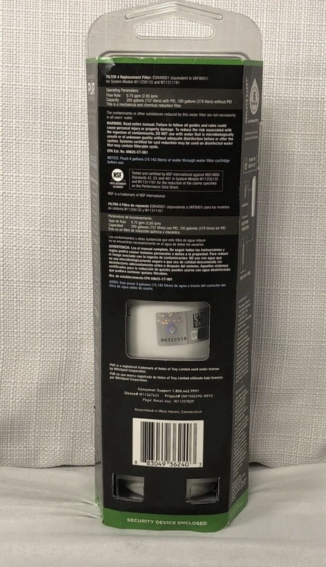 EveryDrop Water Filter 4 EDR4RXD1 Fridge Ice 6-Month, New Sealed gallery
