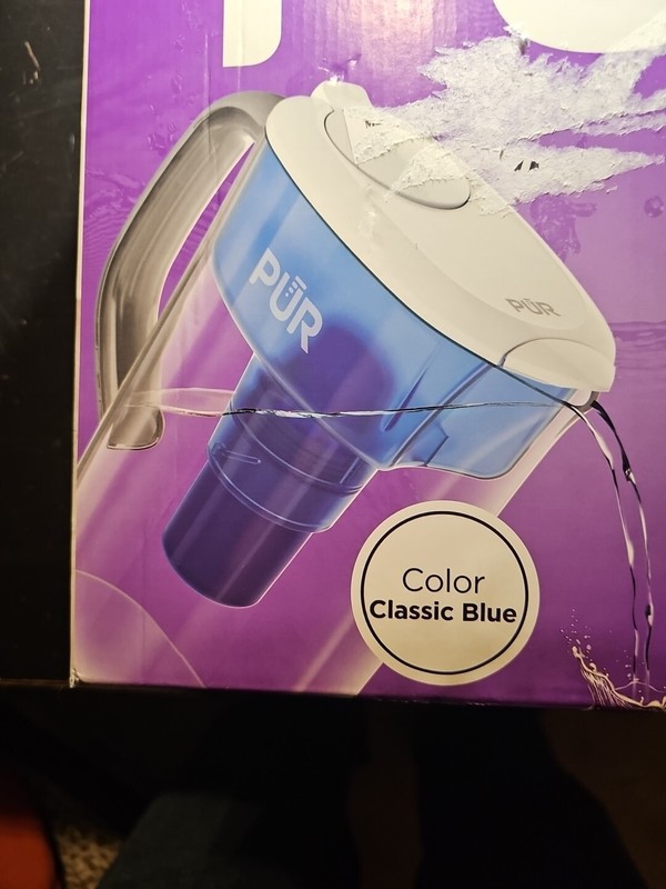 ⚡️PUR 7 Cup Pitcher Filtration System White & Blue PPT700WA 🆕