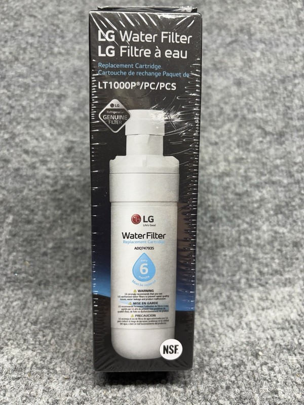 LG Water Filter Replacement Cartridge (LT1000P/PC/PCS) New SEALED
