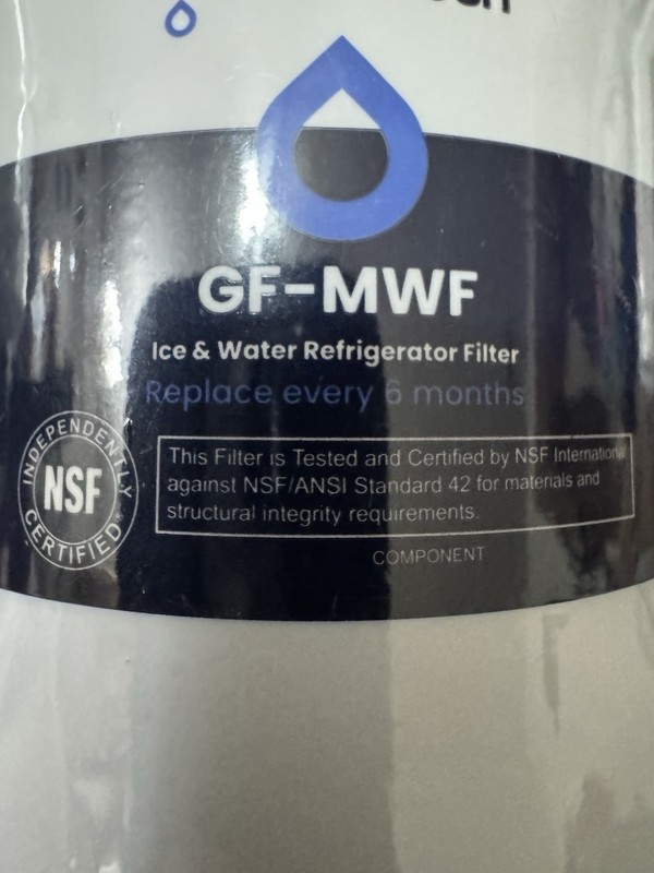 3 pcs GF-MWF PFSS5RKZASS GSS25GMHJCES Water Filter fit GE Kenmore Refrigerator gallery