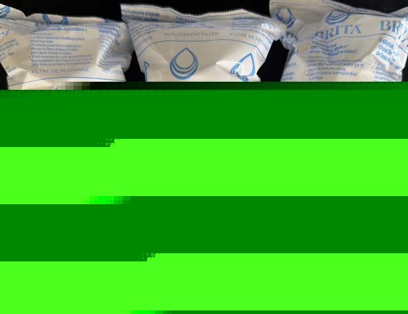 Lot of 3 Brita Standard Water Filter, Replacement Filters Pitchers & Dispensers