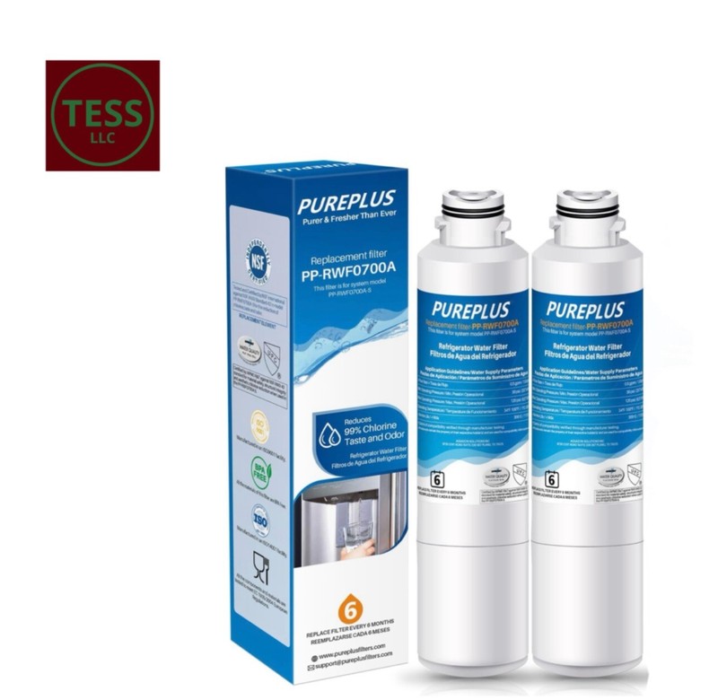 2 Pieces Pureplus Purer & Fresher Than Ever Replacement Filter Model PP-RWF0700A