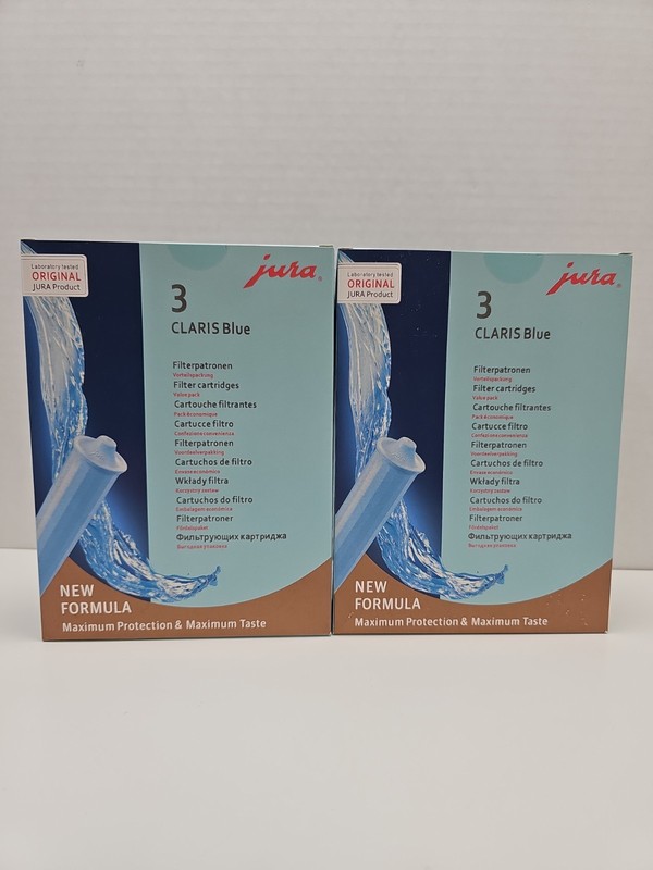 Jura Claris Blue Filter 71312 6 Pack OEM Sealed -New Filters