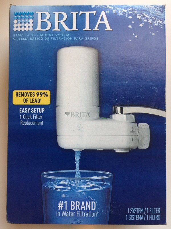 BRITA FILTER BASIC FAUCET MOUNT SYSTEM Brand NEW in Brita Box – White