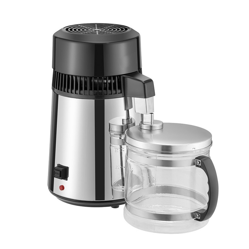 Water Distiller Countertop 1.1 Gallon/4L 304 Stainless Steel Distilled Water