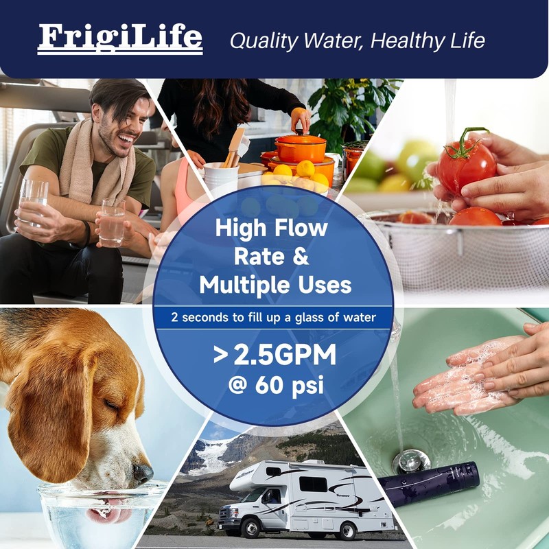 WFS5300A Under Sink Water Filter System, 3 Years, 22000 Gallons, Under Counte... gallery