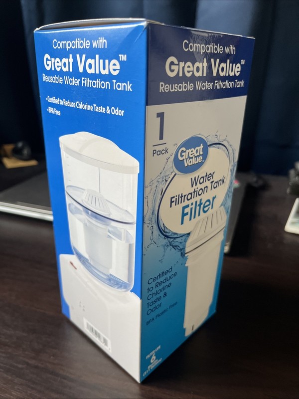 Great Value Water Filtration Tank Replacement Filter for GVRWFT [G4] 6months gallery
