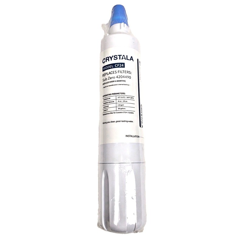New Crystala Cf24 Refrigerator Water Filter Replaces Subzero 4204490 Filter gallery