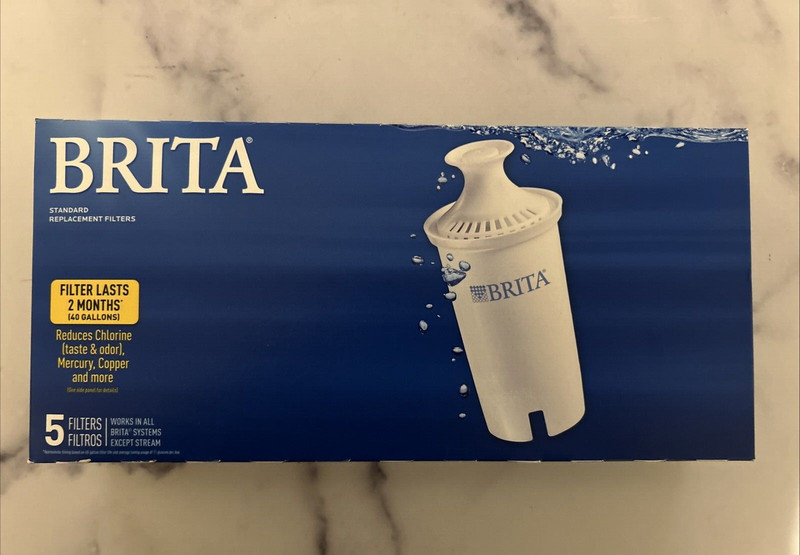 Brita 636011 Standard Replacement Water Filters for Pitchers and Dispensers
