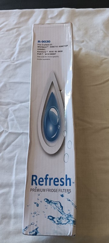 Refresh Refrigerator Water Filter R-9030-Fits Many Kenmore or Whirlpool Models
