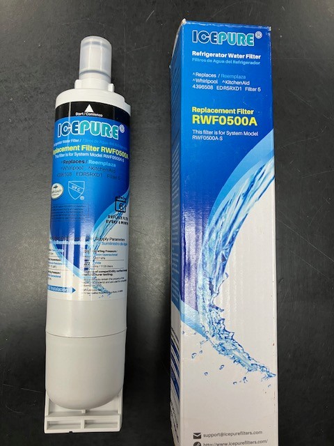 IcePure RWF0500A Refrigerator Water Filter Whirlpool Kenmore 4396508 EDR5RXD1