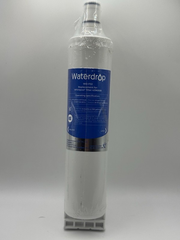 Waterdrop WD-F02 Replacement Refrigerator Water Filter For 4396508