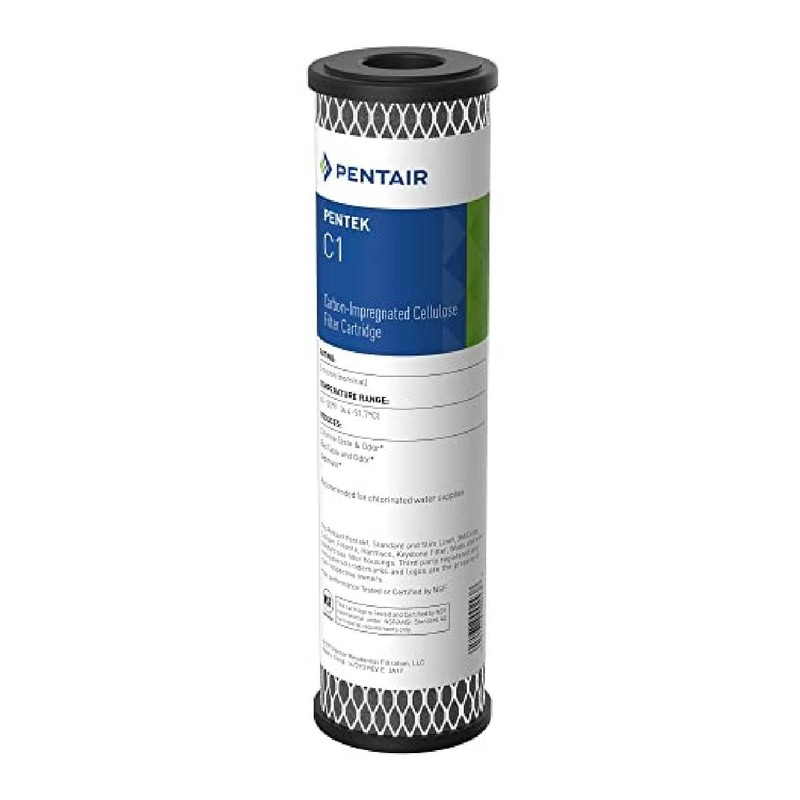 Black Potable Water Filter Cartridge 10×2.5 for Chlorinated Water Systems