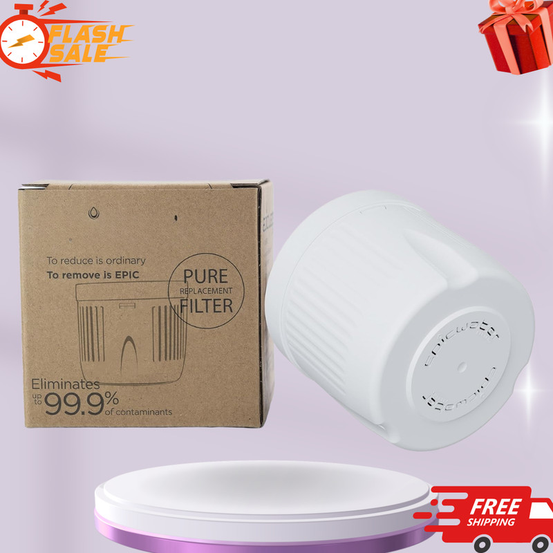 NEW Replacement Water Filter Pitcher Removes Fluoride Lead Heavy Metals 100Gal