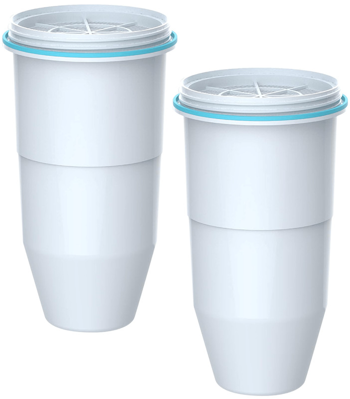 Water Filter Replacement 2 Pack Fit for Zero Pitcher and Dispenser ZR-001 ZR-017