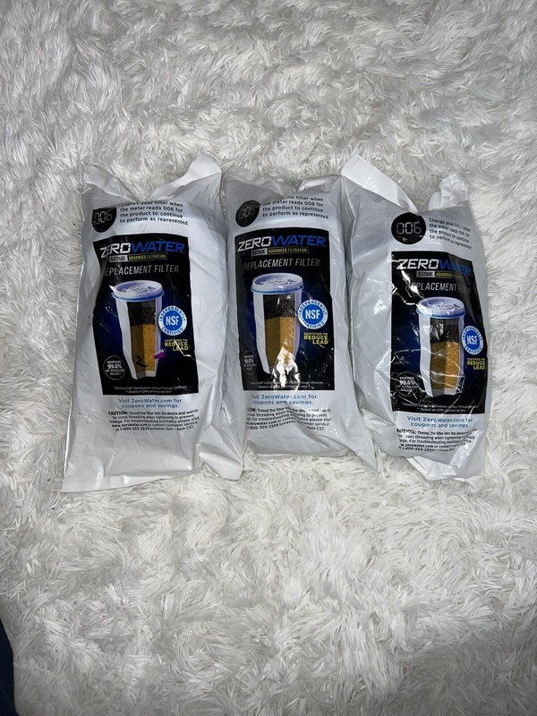 [Lot of 3] Zero Water 5 Stage Replacement Filters ZR-006