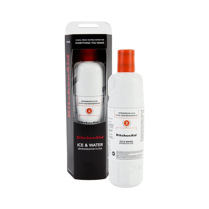 KitchenAid KAD2RXD1 Ice Orange Refrigerator Water Filter 2 Replacement New gallery