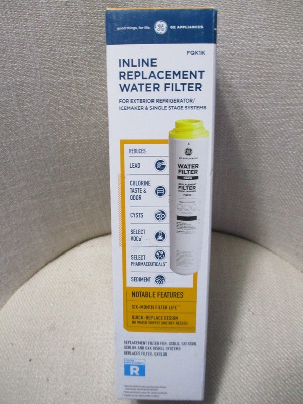 GE Inline Replacement Water Filter FQK1K NEW Sealed
