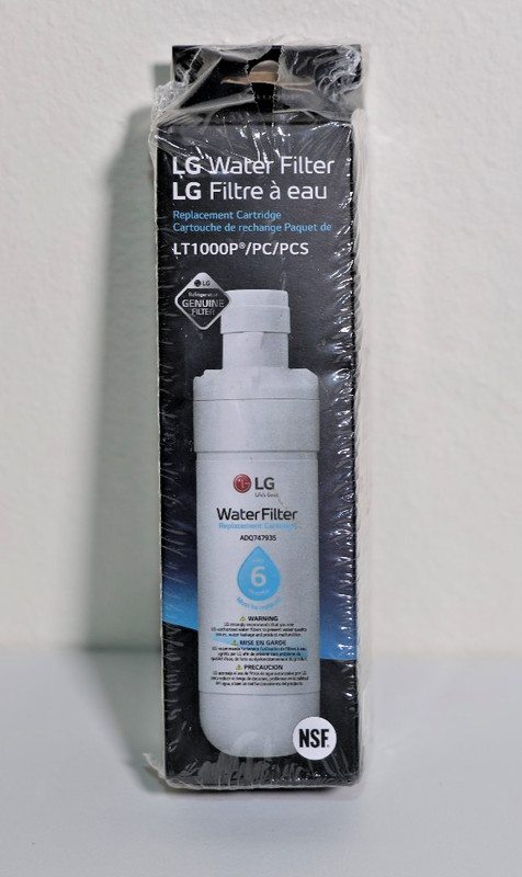 Genuine LG Water Filter Replacement Cartridge LT1000P/PC/PCS – New and Sealed!