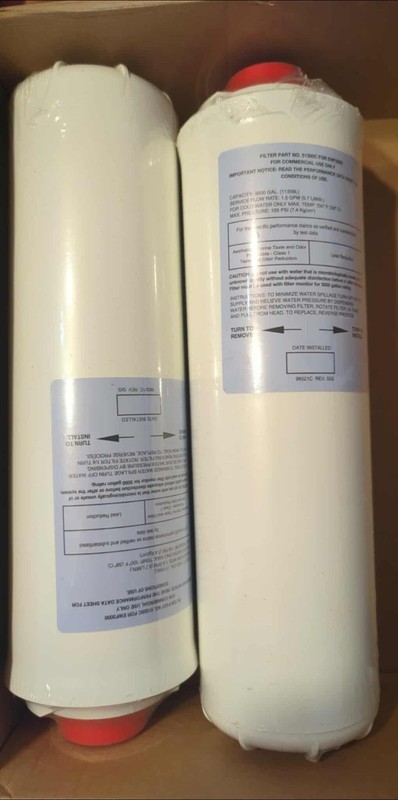 51300C Filter Replacement (2 Pack-No Chip), Compatible with EzH2O Filters