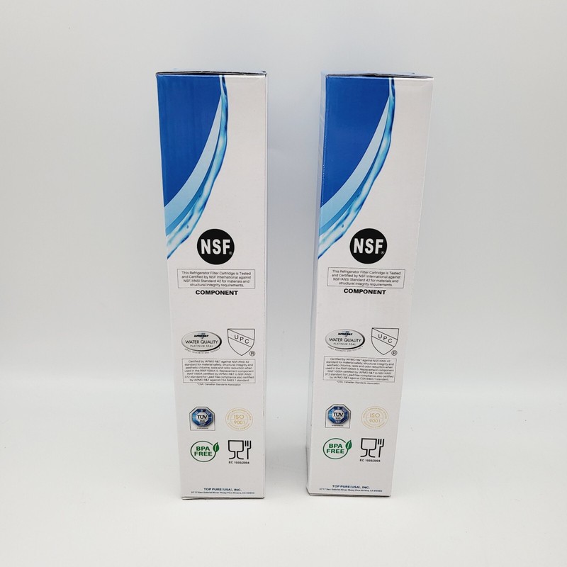2 ICEPURE RWF1000A Refrigerator Water Replacement Filters Both NEW gallery